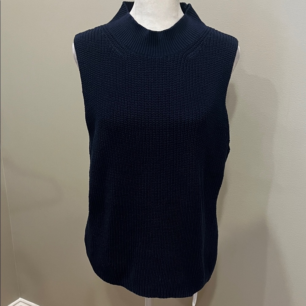 Loft Navy Sweater Vest